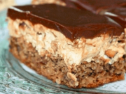 Recept na ořechové řezy s máslovým krémem