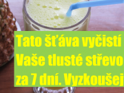 Tato neuvěřitelně silná šťáva vyčistí Vaše tlusté střevo už za 7 dní. Já už ji piji 3 dny a cítím se lehčí, plná energie a celkově zdravější